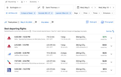flights from puerto rico to st thomas.